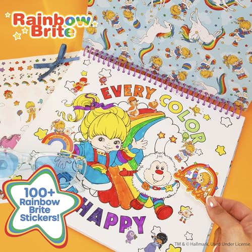 Horizon Group USA Sketch & Activity Book, Rainbow Brite, 20 Pages - color: Rainbow Brite, 20 Pages