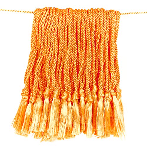 Tassel Depot 100 Floss Bookmark Tassels - Orange - color: Orange