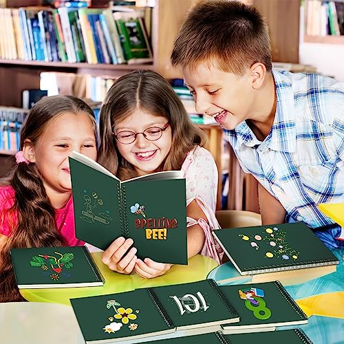 Yahenda 54 Pcs Spiral Notebooks, 1 Subject, Wide Ruled, Deep Green - color: Dark Green