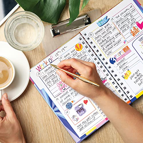 Faith-Based Gratitude Journal With Scripture Verses & Inspirational Quotes, 52 Week Non-Dated Daily Inspirational Journal for Women, Teens & Girls, 170 Hand-Illustrated Stickers Included - color: Mercies New Gratitude Finder Journal