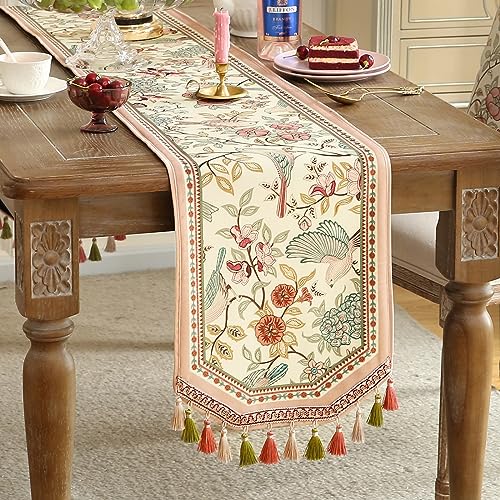 Patdrea Designer Vintage French Velvet Table Runner,12"X87"-Cullom - color: Cullom Velvet, size: 12"*87"