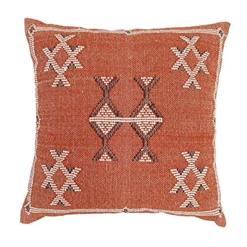 Trade Star 100% Cotton Sofa Pillow Cover Sabra Kilim Pillow Cover for Authentic Beautiful Handcrafted Farmhouse Cushion Case Premium Quality Decorative Square Pillow Sham Home Decor - color: Pattern 2