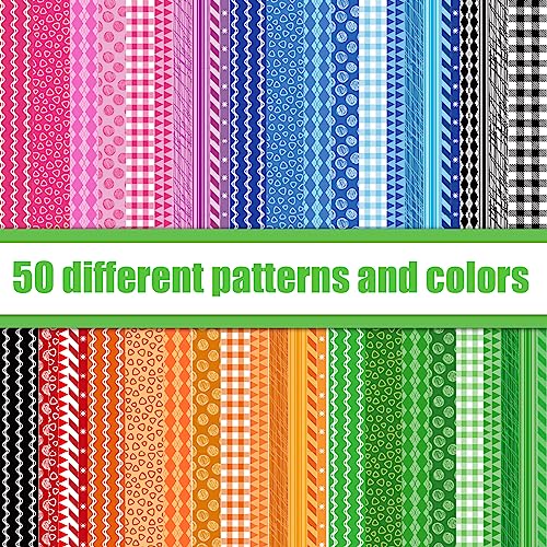 Shindel 50 Rolls Washi Tape Set, 50 Rolls Craft Tapes Decorative Tape - size: Small