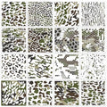 Camo Stencils for Spray Paint 6inch Camo Stencil - style: Camo