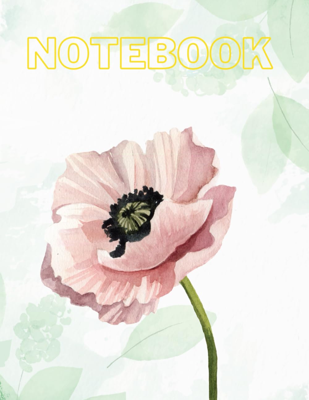 Minimalist Lined Notebook – 8.5 x 11 inches, Wide Ruled, 200 Pages: Clean Black & White Writing Journal for School, Work or Daily Notes