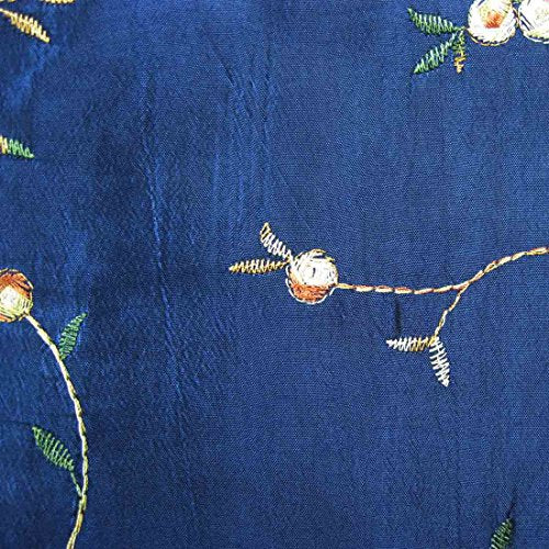 kilofly Embroidered Silk Jacquard Travel Bag, Lingerie & Shoes, Value Set of 2 - color: set2 C