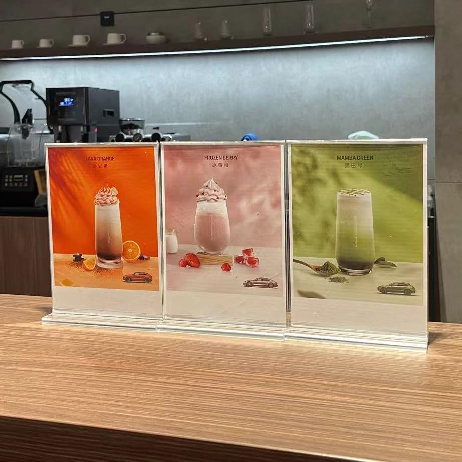 newnewshow 8.5x11 Clear Acrylic Sign Holder, Display Stand, Plastic Card Holder for Business, Office, Retail (12 Pack 8.5x11) - size: 12 Pack 8.5x11
