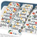 Essex Wares - Bold Blooms Floral Bible Tabs, 80 Tabs for Women & Men - color: Bold Blooms