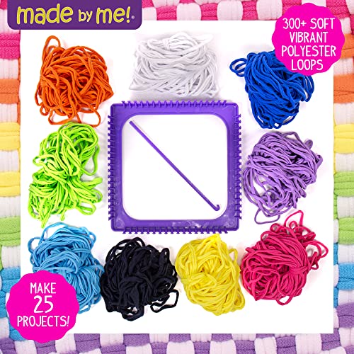 Made By Me Weaving Loom Arts and Crafts Kit, Ultimate Set, 378 Craft Loops - style: Ultimate