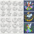 4 Sheets Dancing Fairy Stitch Stabilizer 8.3" x 11.7"
