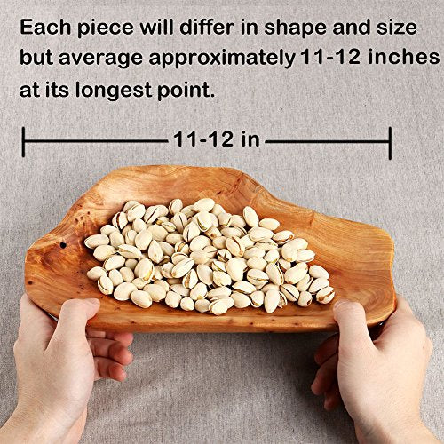 Root Wood Dish, Party Platter and Tray for Sandwich Bread Serving, appetizer display, Vintage ring dish, Hand Carved Artworks (10-12 inch) - color: 10-12in Root Platter