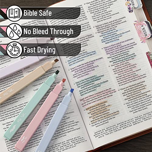 Mr. Pen- Aesthetic Highlighters No Bleed, 8 Pack, Morandi Colors | Chisel Tip, Cute Highlighters Assorted Colors for Journaling, Highlighting, Underlining, Fast Dry, Back to School Supplies - color: Morandi Colors, size: 8 Pack