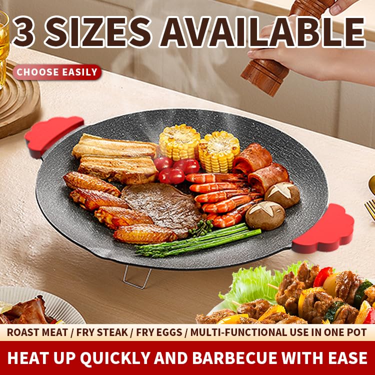 16" Indoor Grills Electric Smokeless, Includes 4 Barbecue Tools, 3 Cleaning Towels, Drip Tray, Suitable for Teppanyaki and Grilling