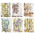 90 Pcs Floral Strip PET Stickers for Scrapbook Journaling - color: Blossoming Vines