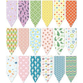 Tenare 108 Pieces Magnetic Bookmark Bulk Arrow Shaped Mini Floral for Women