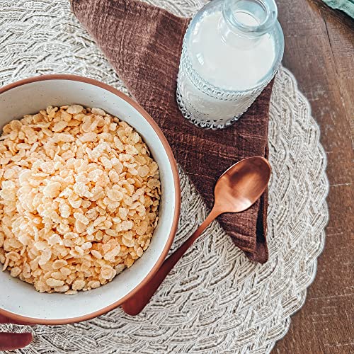 Mora Ceramic Bowls For Kitchen, 28oz - Bowl Set of 4 - For Cereal, Salad, Pasta, Soup, Dessert, Serving etc - Dishwasher, Microwave, and Oven Safe - For Breakfast, Lunch and Dinner - Vanilla & Grey - color: Vanilla & Earl Grey