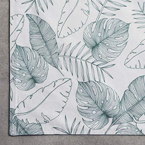 Maison d' Hermine Placemats Set of 4 Reusable 100% Cotton (13"x19") - color: 026 - Tropiques, size: 13" X 19" (Pack of 4)