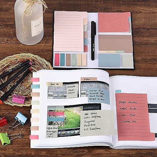 Mr. Pen- Sticky Notes Set, 410 Pack, Ruled - color: Vintage, size: 1 Set