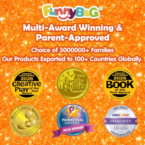 FUNNYB&G Halloween Foil Art Craft Kit for Kids, Halloween Toy Gift for Kids - style: Halloween