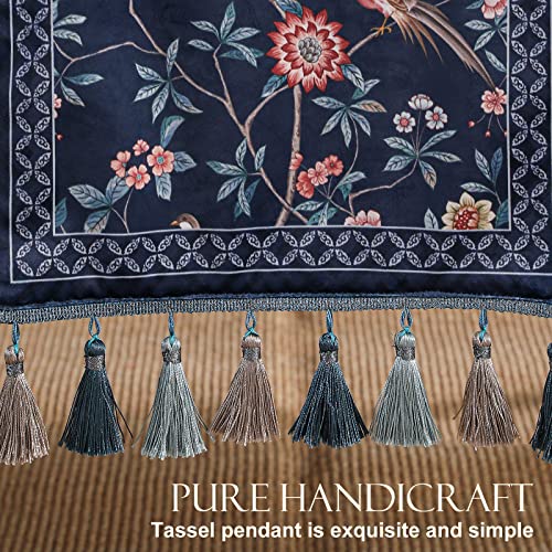 Patdrea Designer Vintage French Velvet Table Runner,12"X71"-Lanruoting - color: Lanruoting, size: 12"*71"