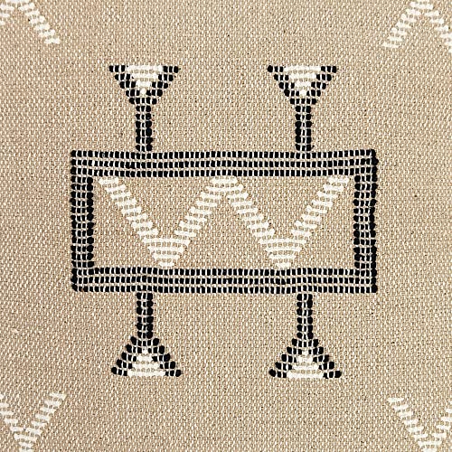 Trade Star Sabra Kilim Pillow Cover 100% Cotton Sofa Pillow Cover Handwoven Beautiful Cushion Cover Luxurious Farmhouse Cushion Case Premium Quality Designer Pillow Case for Living Room Décor - color: Pattern 9
