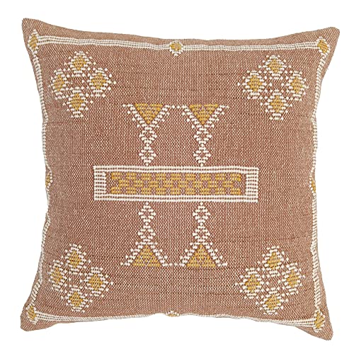 Trade Star Sabra Kilim Pillow Cover Beautiful Farmhouse Cushion Cover 100% Cotton Premium Quality Cushion Case Indian Design Fall Decor Cushion Case Sofa Pillow Cover for Home Decor 18x18 Inches - color: Pattern 13