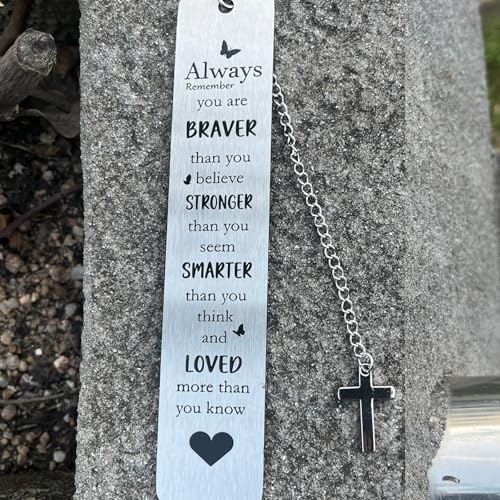 Christian Bookmark Gifts for Women Girls Boys, Inspirational Religious Book Mark Markers Faith - style: Always remember
