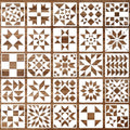 Barn Quilt Stencils 6inch Quilt Block Stencil - style: Barn Quilt
