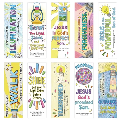 Vacation Bible School Bookmarks, 2026 Bible Book Marks for Church Classroom - style: Vacation Bible School