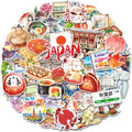 100PCS Japanese Stickers, Waterproof Japan Travel Stickers