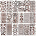 Damask Stencil Stencils for Crafts Reusable 7.8"x4" - style: Damask