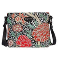 Signare Tapestry Crossbody Bag Sling Shoulder Purse for Women - color: Cray