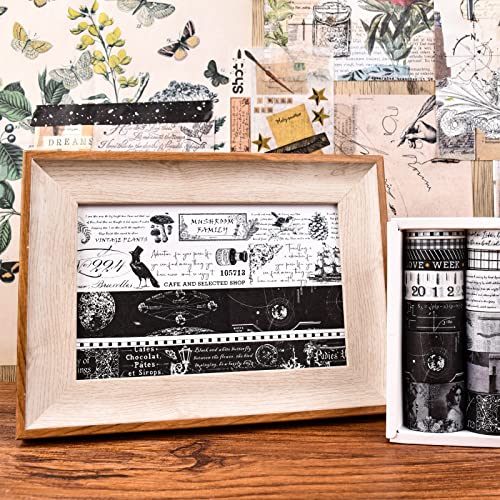 20 Rolls Vintage Washi Tape Set