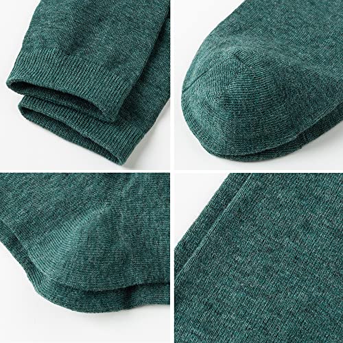 MAGIARTE Womens Mini Crew Cotton Socks,6 Pairs - color: Color#07