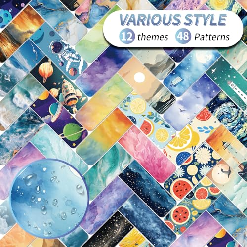 48 Pieces Magnetic Bookmarks Magnet Page Markers – Cute Magnet Bookmark Clips with Storage Boxes – Bookmarks for Reading Women & Men – Christmas Gifts & Teacher Gifts - size: 48, style: Unique Style