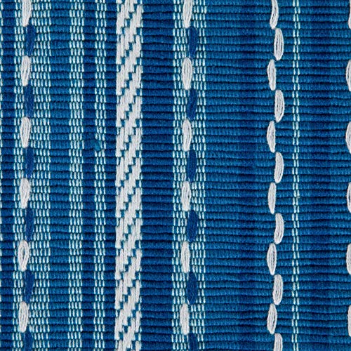 DII Southwest Collection Tabletop, Table Runner, 14x72, Blue - color: Blue, size: Table Runner, 14x72"