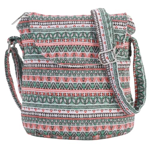 Satchel Saddle Pocket Swing pack Bag Collection Messenger Shoulder Bag Travel Purse Wallet - color: Multiple Pattern M