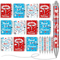 Resurhang Gifts Bulk Spiral Notebook Ballpoint Pens, Nurse Day - style: Nurse Day