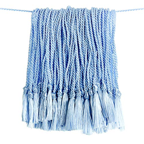 Tassel Depot 100 Floss Bookmark Tassels - LT. Blue - color: Light Blue