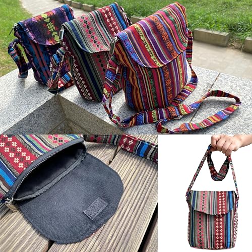 Satchel Saddle Pocket Swing pack Bag Collection Messenger Shoulder Bag Travel Purse Wallet - color: Multiple Color K