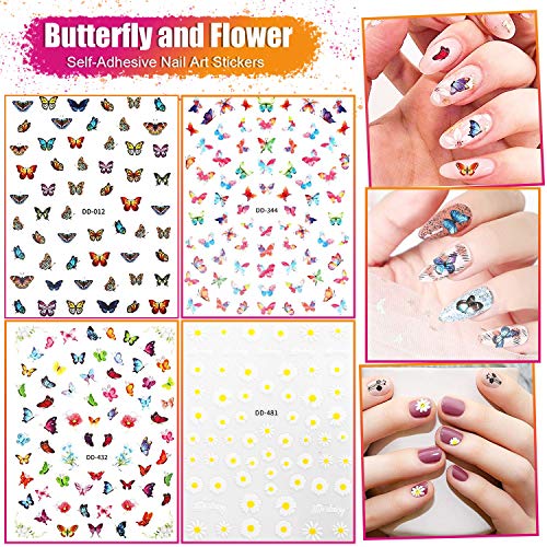 37pcs Nail Art Kit, Nail Design Tools Nail Art Brushes Set for DIY
