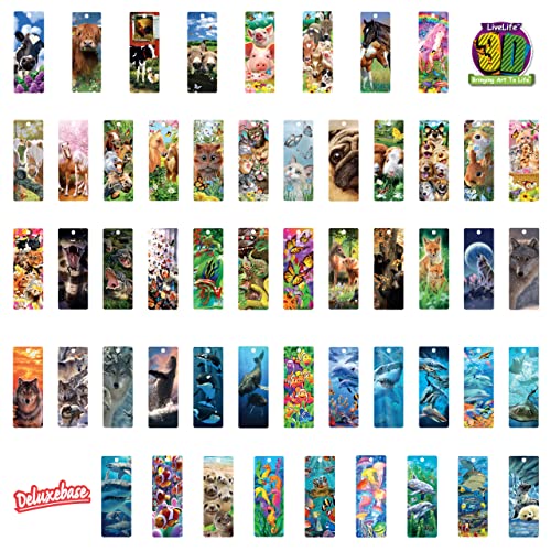 3D LiveLife Bear Bookmark - A Mother's Watch Lenticular Page Marker - color: A Mother's Watch
