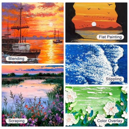 rubens 36 Colors Soft Oil Pastels, Creamy & Easy Blending - color: 36 Colors