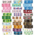 TaoBary 33 Rolls Washi Tape Set, 15mm Holiday Seasonal,Cute Style - style: Cute Style