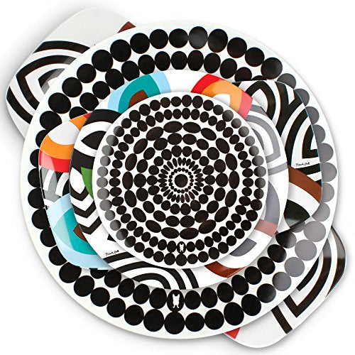 French Bull 15" Round Platter - Melamine Platters and Serving Ware - Plate, Dish, Serving, Collection - Foli - color: Foli, size: 15" Round Platter