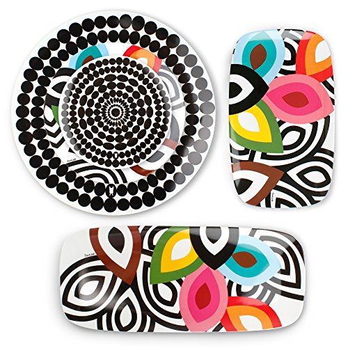 French Bull 15" Round Platter - Melamine Platters and Serving Ware - Plate, Dish, Serving, Collection - Foli - color: Foli, size: 15" Round Platter