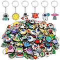 Cute Keychains Bulk, Keychain Charms Key Chain Trinkets Backpack Charms Accessories Keyring for Classroom Prizes - color: Astronaut-150pcs