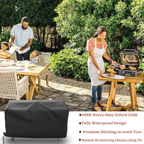 Tabletop Grill Cover for Cuisinart CGG-306 CGG-059A Pit Boss 10697 75275 PB150PPG PB336GS PB100P1 Blackstone 22 inch Table Top Royal Gourmet PD1301R - size: 24"L x 19"W x 13"H