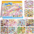 10Pcs Big Size 3D Stickers Scene Book Scenes Stickers - color: Multicolor 2