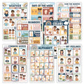 Sign Language Posters for Classroom Decor ABC Wall Chart Alphabet Poster